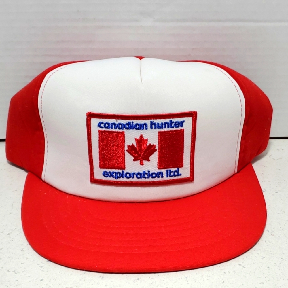 Vintage Baseball Snapback truckers hat oil and gas